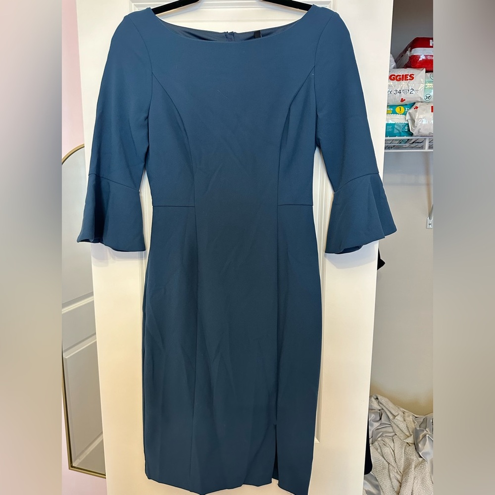 Elegant Blue Women's Dress